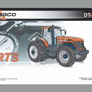 Alternative view of AGCO DT180A, DT200A, DT220A, DT240A Tractor Repair Manual