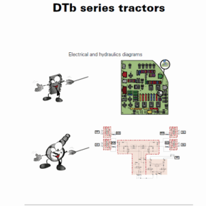AGCO DT205B, DT225B, DT250B, DT275B, DT300B Tractors Technician Service Manual