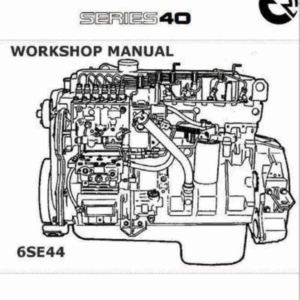Detroit Series 40 Diesel Engines Repair Manual
