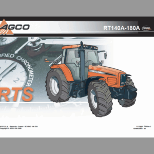 AGCO RT110A, RT120A, RT140A, RT155A, RT180A Tractors Technician Service Manual 2