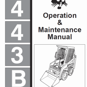 Alternative view of Bobcat 440, 443, 443B Skid-Steer Loader Repair Manual