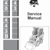 Bobcat 440, 443, 443B Skid-Steer Loader Repair Manual
