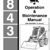 Bobcat 843, 843B Skid-Steer Loader Operation & Maintenance Manual