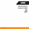 Case 750L, 850L Crawler Dozer Repair Manual