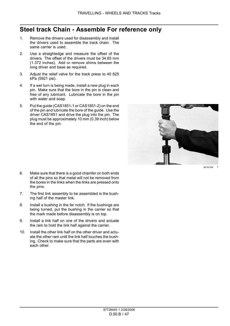 Case 750L, 850L Crawler Dozer Repair Manual