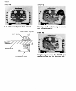 Case 1150B Crawler Dozer Service Manual