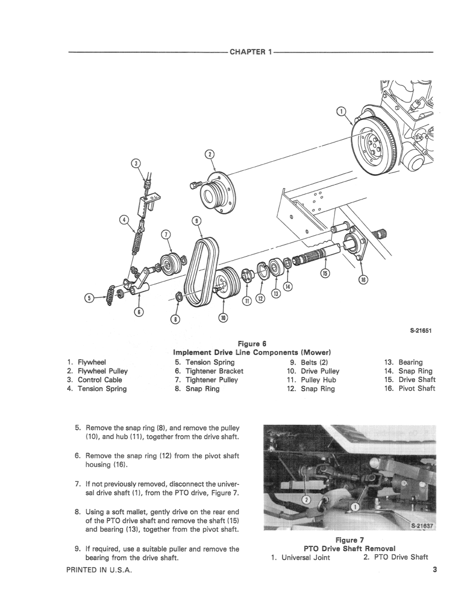 Ford LGT14D, LGT16D Lawn Tractor Repair Manual