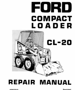 Ford CL-20 Compact Loader Repair Manual