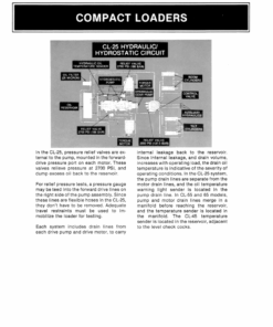 Ford CL-35, CL-45 Compact Loader Repair Manual