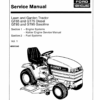 Ford GT64, GT75, GT85, GT95 Lawn Tractor Repair Manual