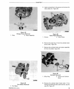 Ford CM224, CM274 Mowers Repair Manual