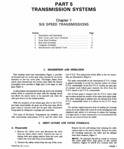 Ford 230A, 340A, 445, 530A, 540A, 545 Tractor Repair Manual