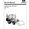 Ford 550 and 555 Backhoe Loader Repair Manual