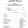 Ford 555A, 555B and 655A Backhoe Loader Repair Manual