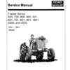 Ford 900, 901, 1801, 2000, 4000 Tractor Repair Manual