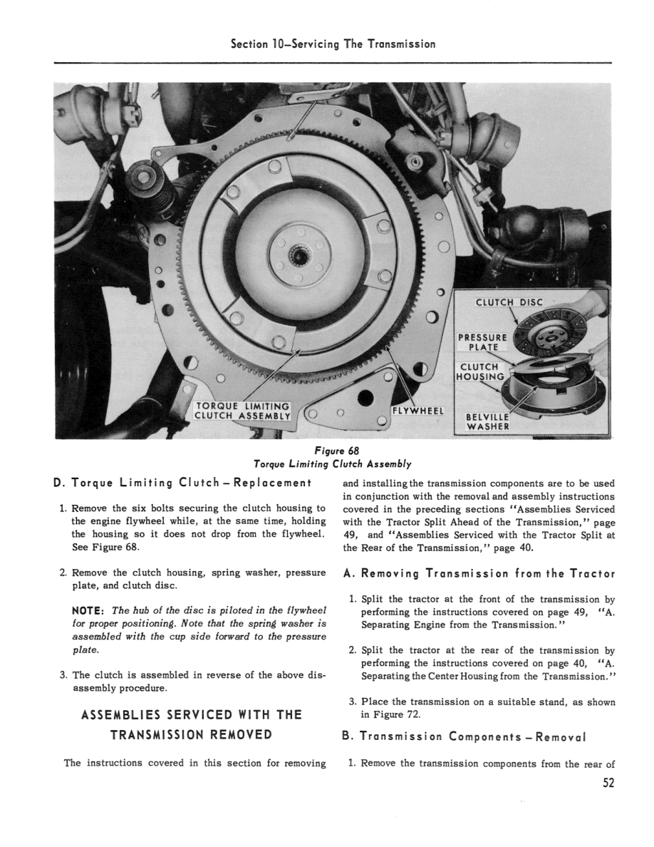 Ford 900, 901, 1801, 2000, 4000 Tractor Repair Manual