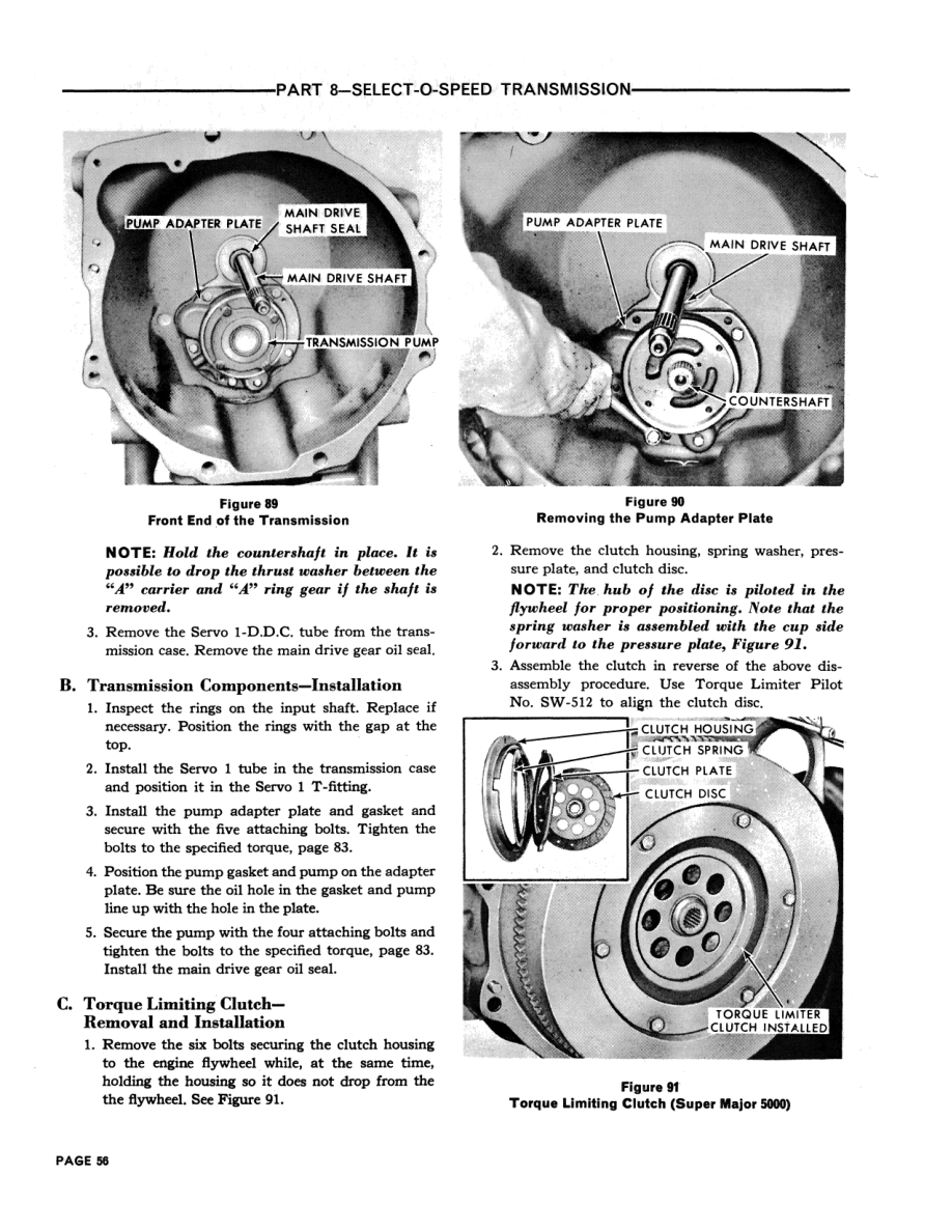Ford Tractor Series 2000, 3000, 3400, 3500, 3550 Repair Manual