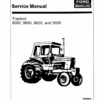 Ford 8000, 8600, 9000, 9600 Tractor Repair Manual
