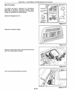 Ford 8160, 8260, 8360, 8560 Tractor Repair Manual