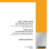 Case SR210, SR240, SV280 SkidSteer Repair Manual (Tier 4B)