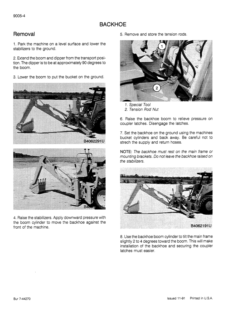 Case 1845C SkidSteer Repair Manual