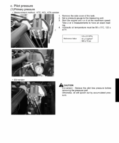 Kubota KX121-3, KX161-3 Excavator Workshop Repair Manual