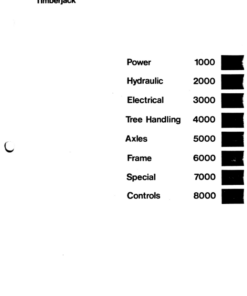 Alternative view of John Deere 200 Skidders Operator's Manuals (200SERIESSKIDDERS)