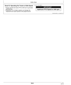 Alternative view of John Deere SS1001 Ratoon Manager Operator's Manual (5AMA090004A0)