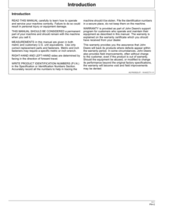 Alternative view of John Deere DR1002, DR1004 Disc Ridger Operator's Manual (5BUR991002)