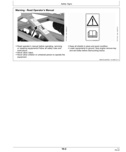 Alternative view of John Deere DH6016 & DH6022 Disc Harrows Operator's Manual (5BUT991600)