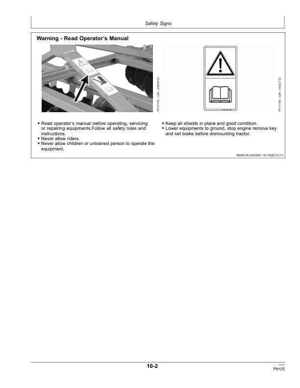 John Deere DH6016 & DH6022 Disc Harrows Operator's Manual (5BUT991600) - Image 2