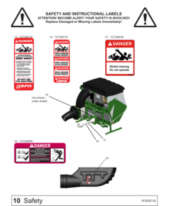Alternative view of John Deere MC2120 Material Collection System (North American) Operator's Manual (5CS3D132)