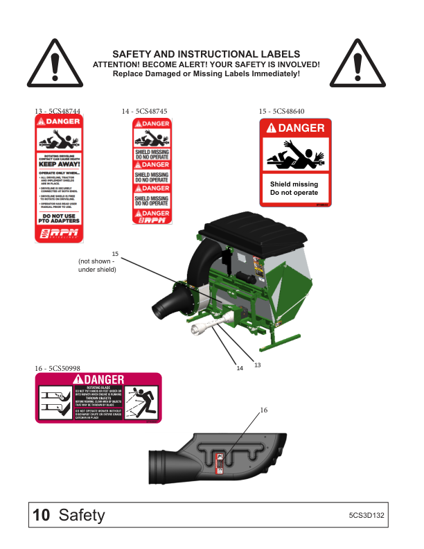 John Deere MC2120 Material Collection System (North American) Operator's Manual (5CS3D132) - Image 2