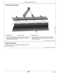 Alternative view of John Deere RT1038 Rotary Tiller (For Cambodia Market) Operator's Manual (5DMA99101)