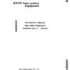 John Deere IC3137 Inter-culture Equipment (India) Operator's Manual (5DMDHMENG)