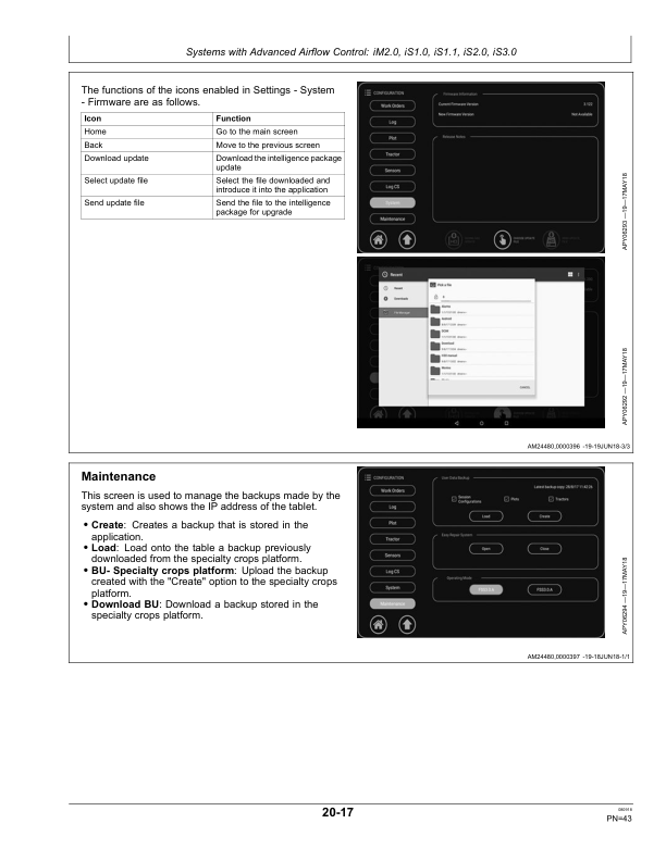 John Deere Intelligence Package Control Application Operator's Manual (5FD0036MJD) - Image 2