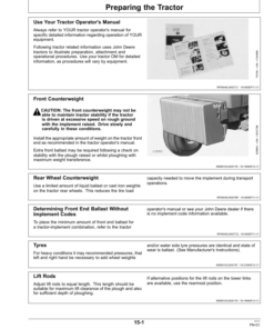 Alternative view of John Deere MB2002H Hydraulic Reversible Plough Operator's Manual (5LM1751157)