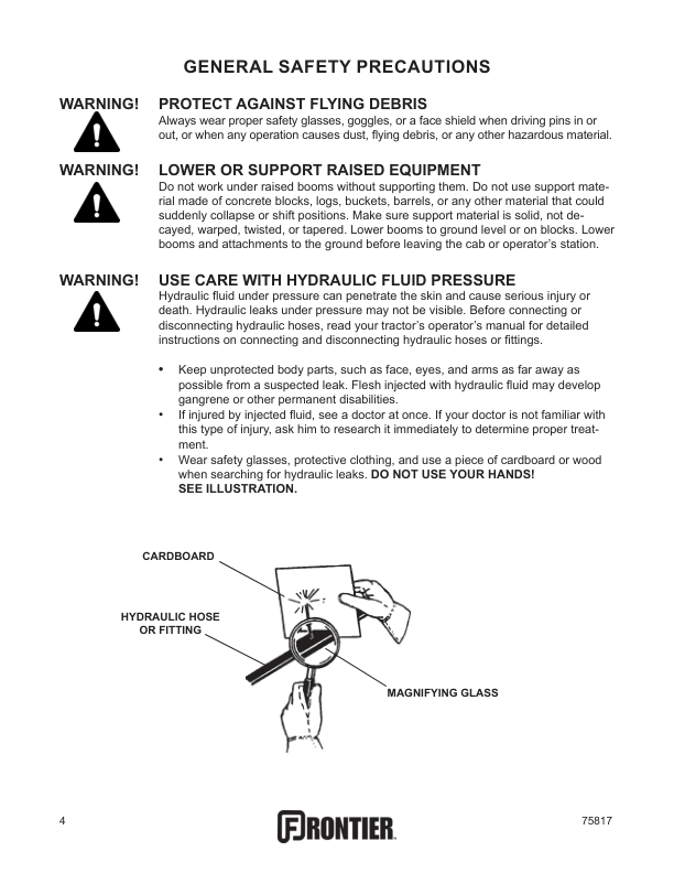 John Deere MG20F Mechanical Grapple Operator's Manual (5MP75817) - Image 2