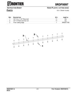 Alternative view of John Deere Snowblower SB1280F (1XFSB12F-) Operator's Manual (5RDSB1280FA)