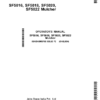 John Deere SF5016, SF5018, SF5020, SF5022 Flail Shredder (Paddy Mulcher) Operator's Manual (5SAENOMSF50)