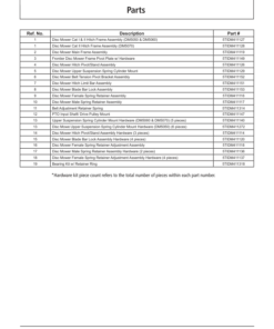 Alternative view of John Deere DM5050, DM5060 & DM5070 Disk Mowers Operator's Manual (5TIDM411383)
