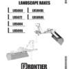 John Deere Frontier Landscape Rakes LR5048L, LR5060, LR5060L, LR5072, LR5084, LR5096 Operator's Manual (5TITE511190)