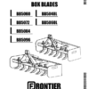 John Deere Frontier Box Blades BB5048L, BB5060, BB5060L, BB5072, BB5084, BB5096 Operator's Manual (5TITE511191)