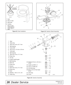 Alternative view of John Deere Frontier Grooming Mowers - Rear Discharge GM4060E, GM4072E Operator's Manual (5WPMAN1318)