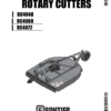 John Deere RC4048, RC4060, RC4072 Rotary Cutters  Operator's Manual (5WPMAN1334)