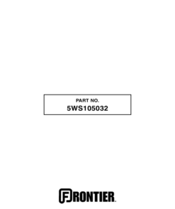 Alternative view of John Deere LR2060, LLR2072, LR2084, LR2172*, LR2184*, LR2196* LANDSCAPE RAKE (* 1XFLR21XCN0002800-) Operator's Manual (5WS105032)