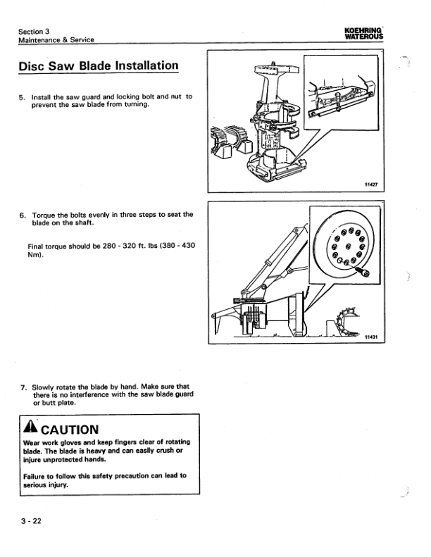 John Deere 18 INCH Stt Disc Saw Felling Heads Operator's Manuals (701544100) - Image 2
