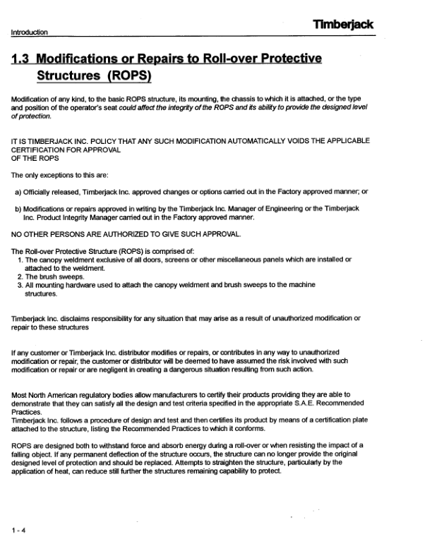 John Deere 230 Forwarders Operator's Manuals (7015720) - Image 2