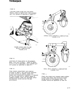 Alternative view of John Deere 380 Skidders Operator's Manuals (8044510)