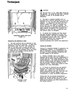 Alternative view of John Deere 380A Skidders Operator's Manuals (8044811)